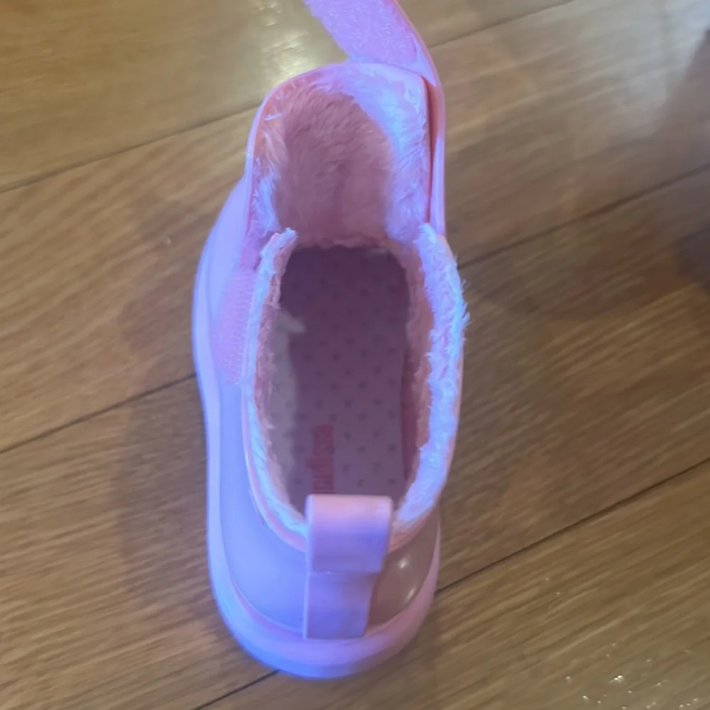 Mini Melissa. Mini Melissa Girls Pink Chelsea Boots Kids